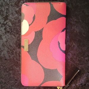 Kate Spade Red and Black Wallet